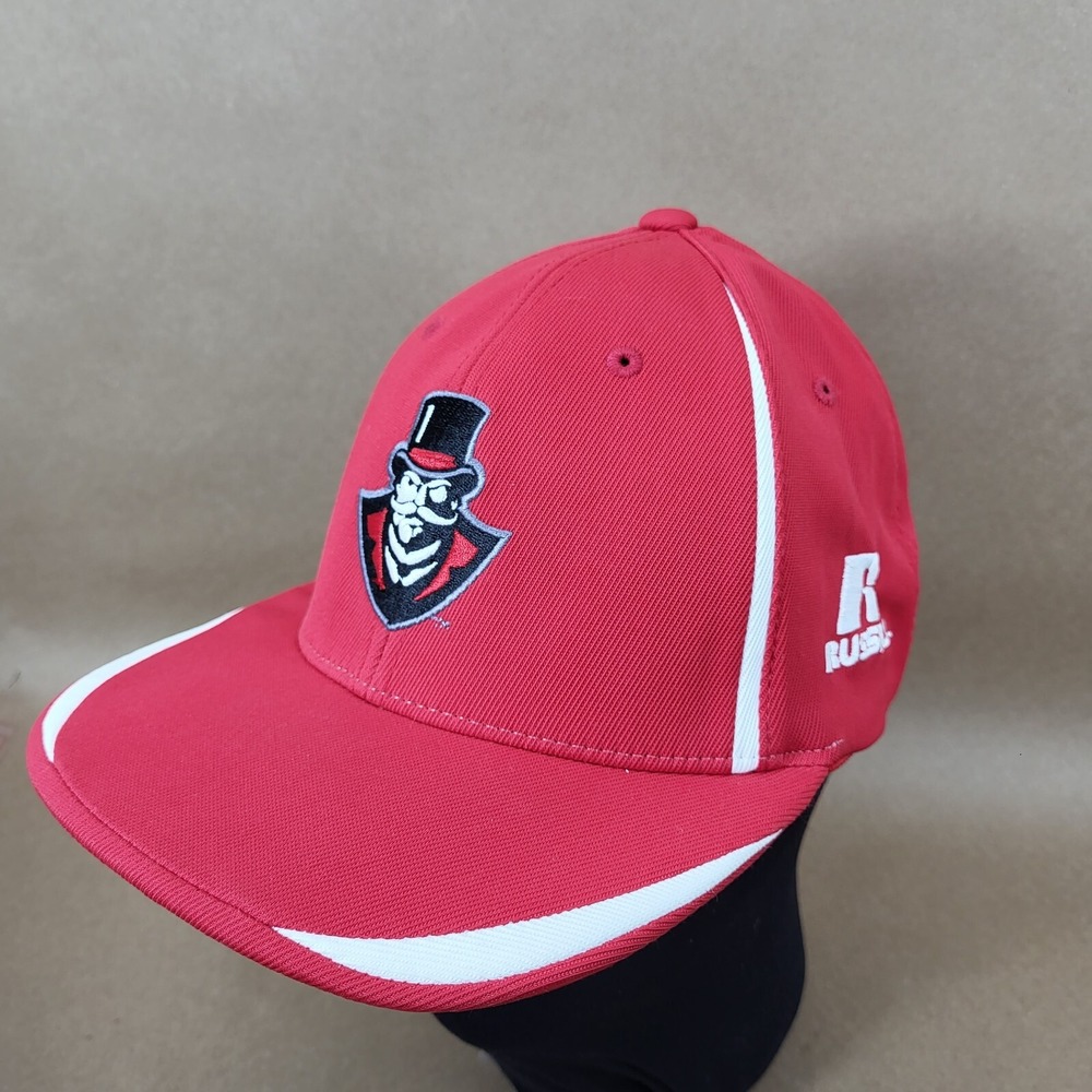 Red Austin Peay State Govs Governors NCAA Flat Bill Small-Medium Cap Hat Russell